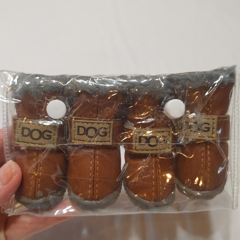 Dog antiskid winter boots (small dog)